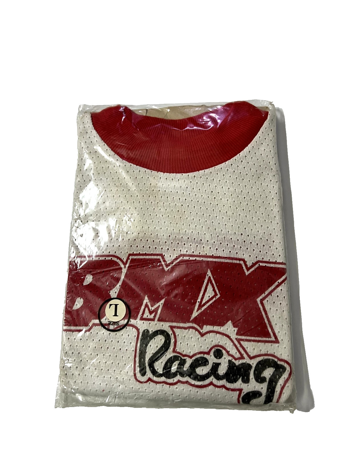 Vintage NOS New 80s Bmx Racing Jersey Racing Flag OSBMX