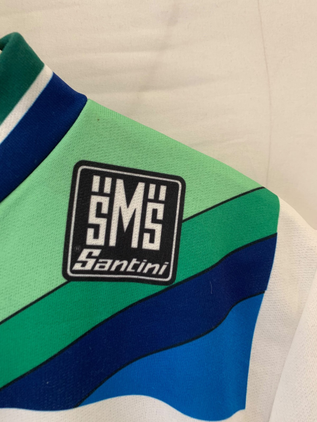 Vtge SMS Santini La Redoute MBK Cycling Jersey Made in Italy Mens M L’Eroica#244