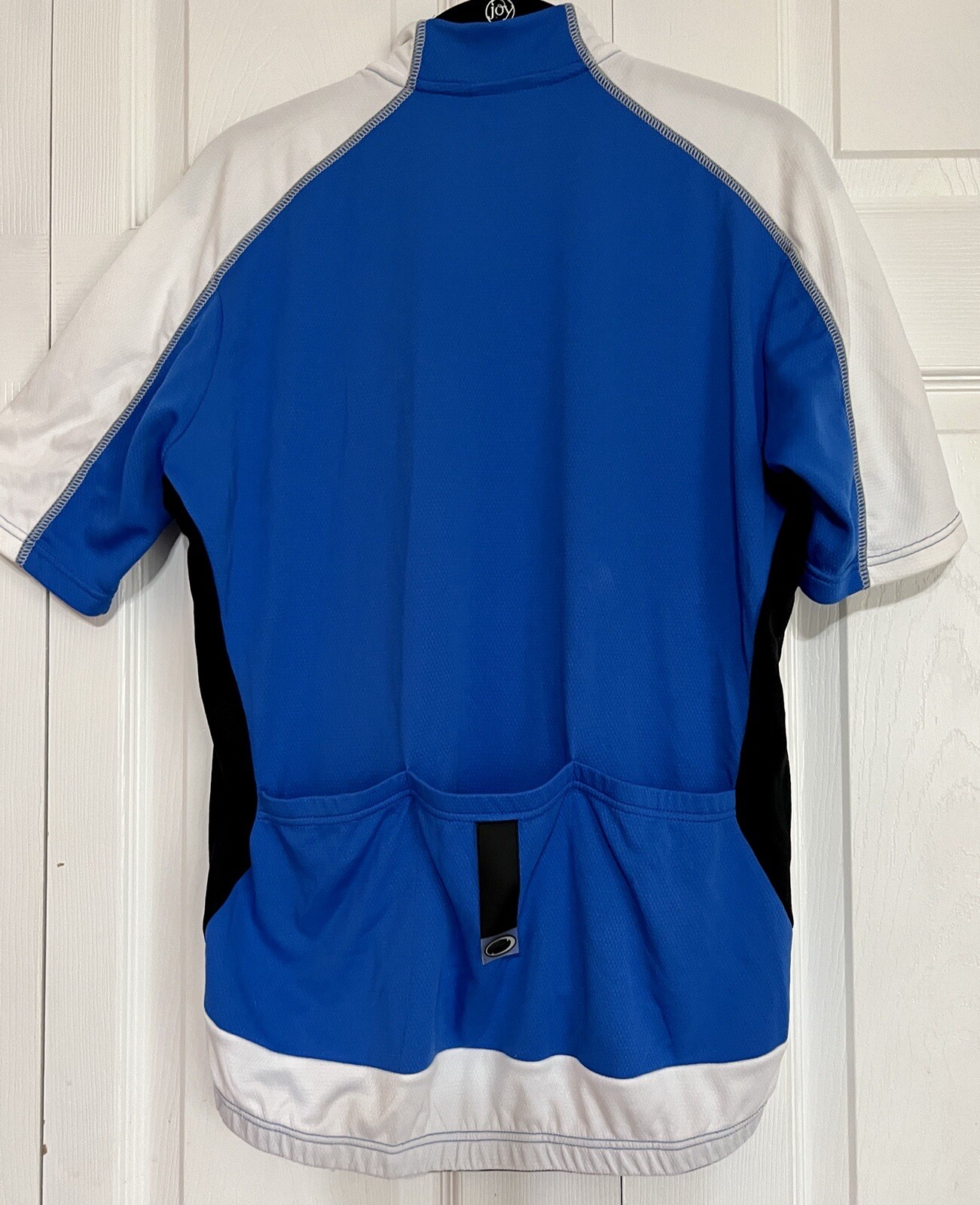 Parentini Bike Wear Shirt XL Made in Italy 1/2 Zip Tri Back Waist Pouch Italia