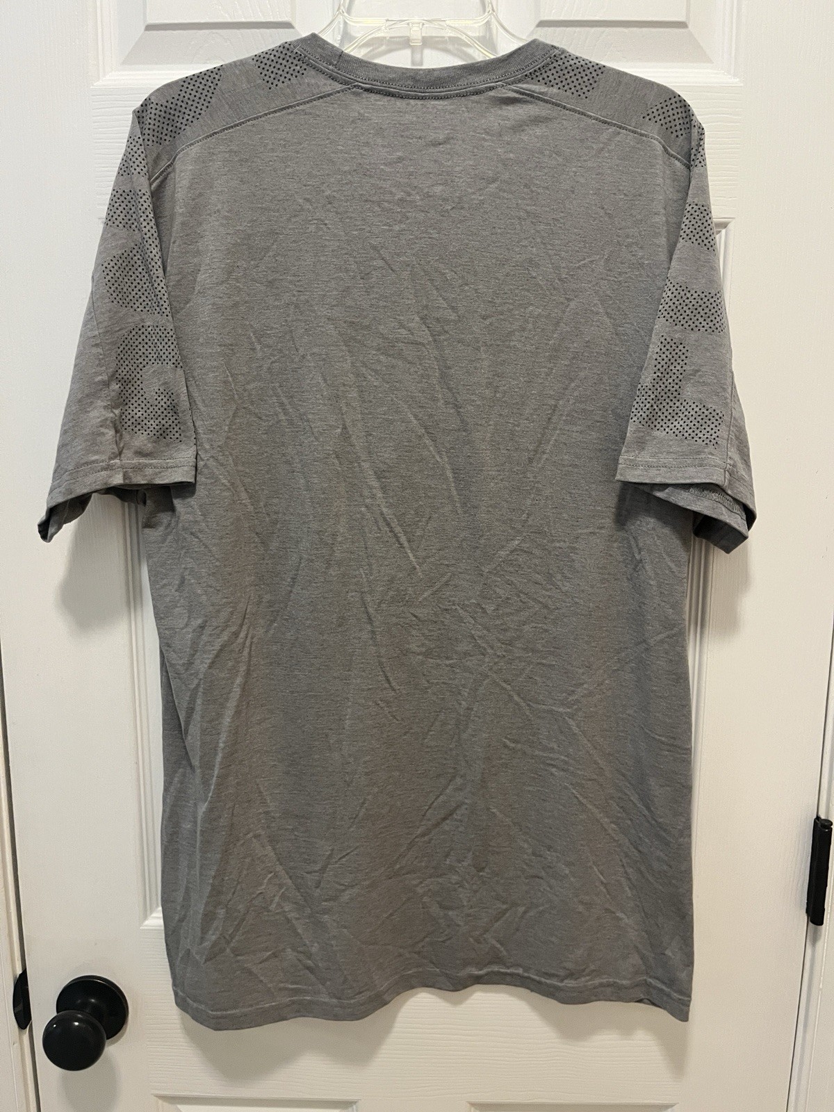 Fox Racing XL Gray Cycling T-Shirt Jersey Breathable Cotton Short Sleeve