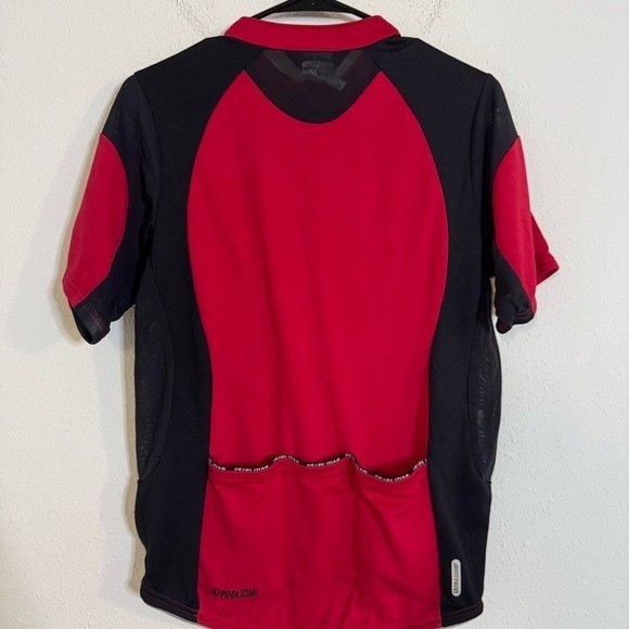 Pearl Izumi Men’s Red and Black quest Cycling jersey Shirt L