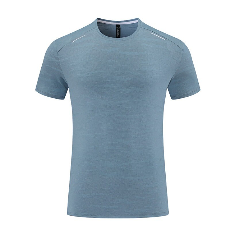 Men’s Casual Slim Fit Training Sweatshirt Quick Drying Short Sleeve T-shirt