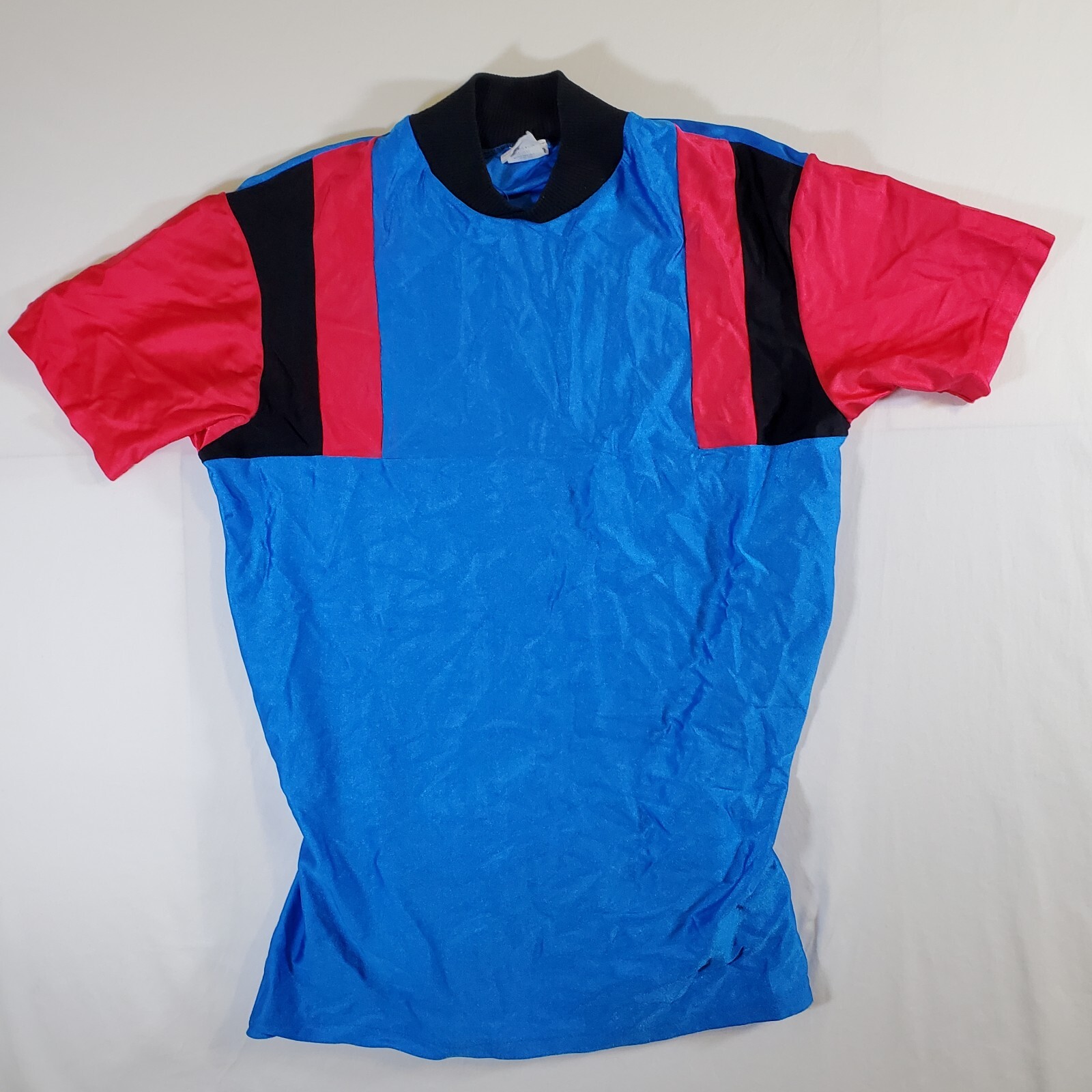 New Balance Blue Red Made in USA VTG 90s – Medium Pullover Cycling Jersey Shirt