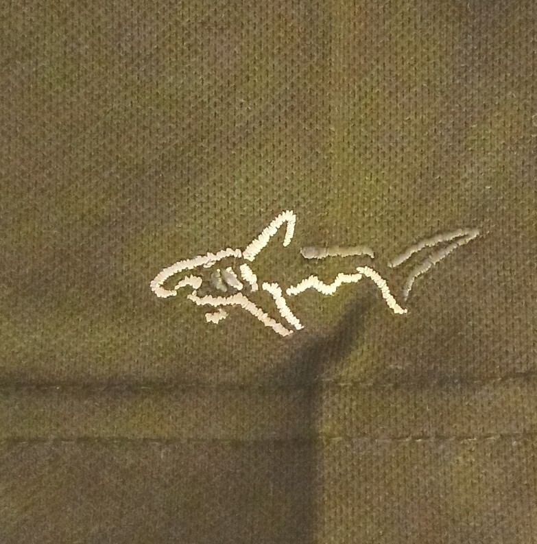 Vintage Golf Shirt Tasso Elba Greg Norman The Shark Sports Wear Small Black