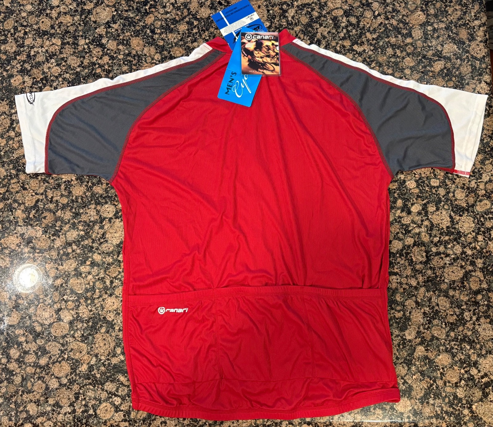 NWT Men’s Canari XXL Descente XXL Cycling Jerseys / AeroTech XL Cycling Shorts