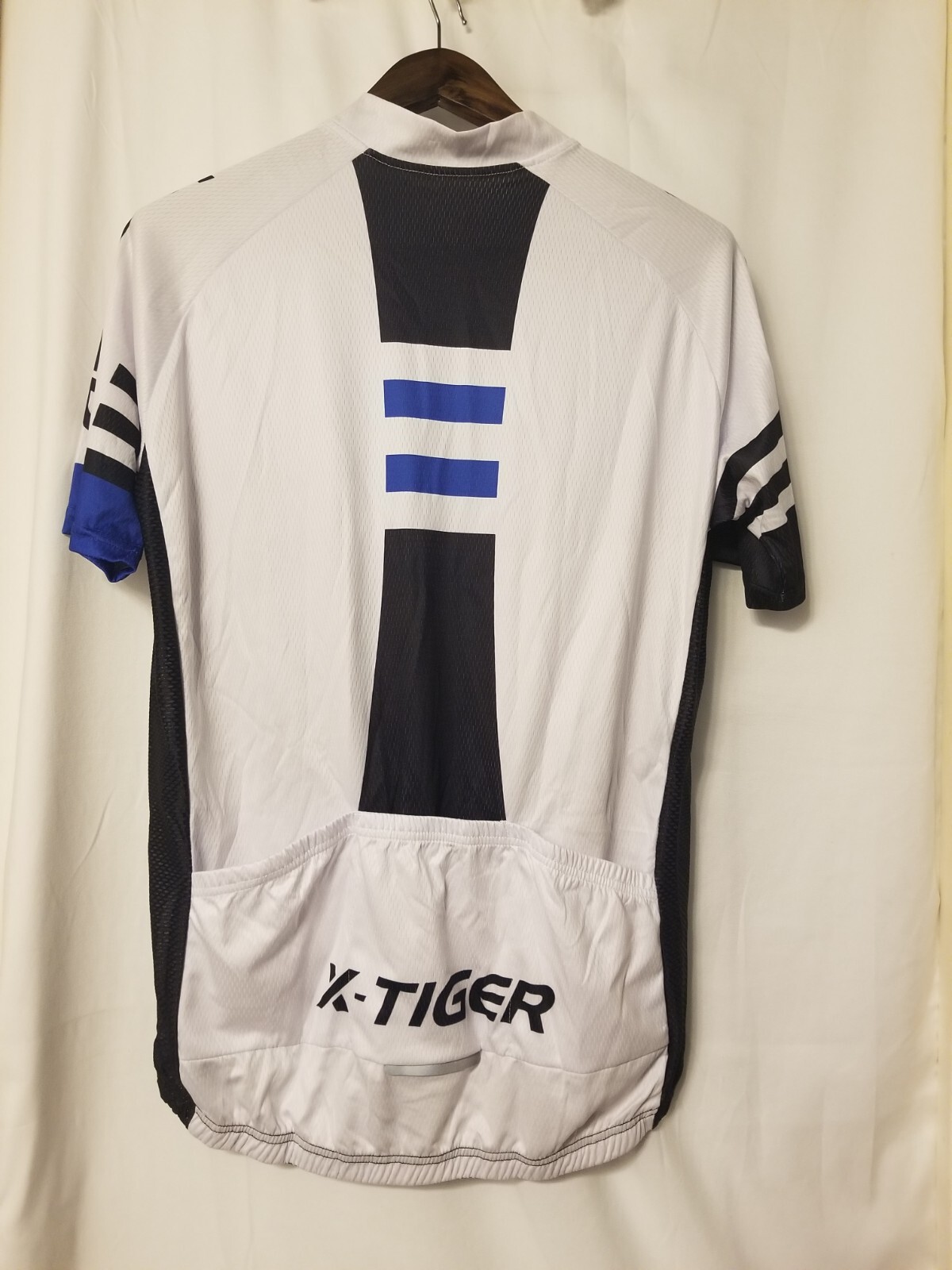 NWT X-TIGER Men’s Size 2XL XXL Full Zip Biking Cycling Shirt 100% Polyester