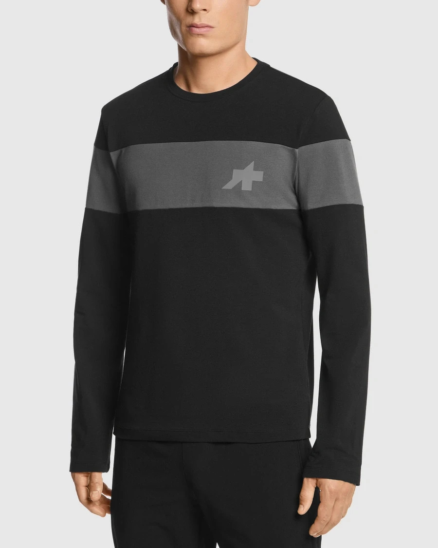 NWT ASSOS SIGNATURE LS Jersey T-Shirt EVO Black Size XL