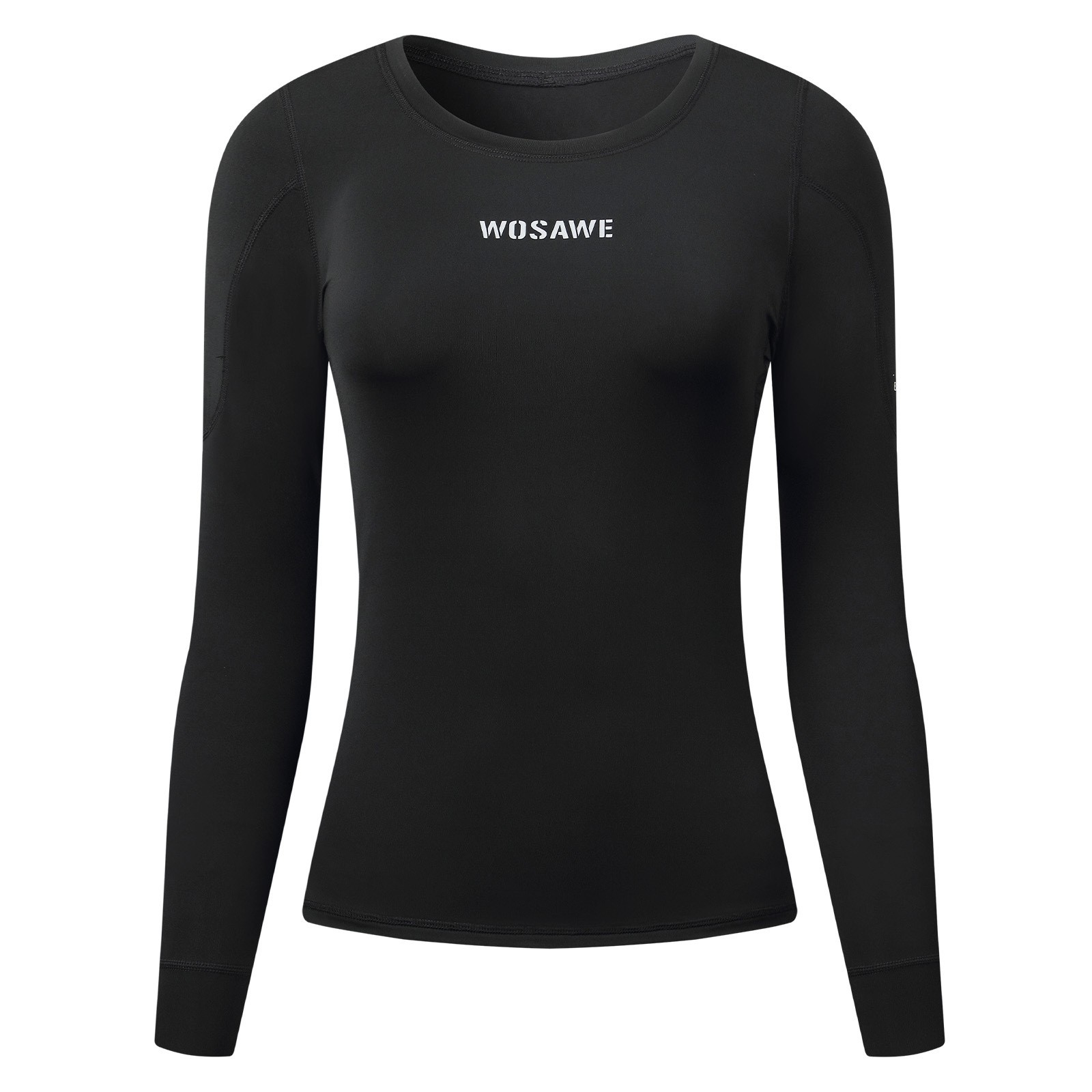 Skin Friendly Long Sleeve Baselayer Top for Cycling Running with Quick Dry