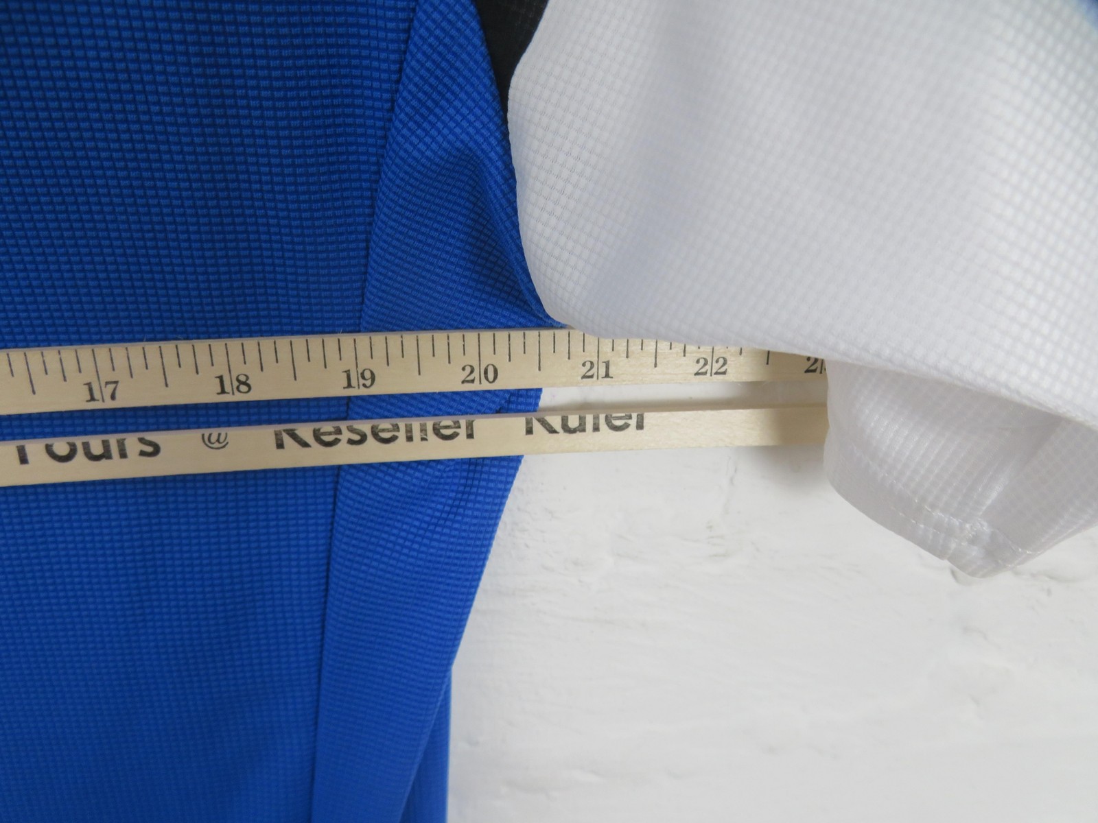 Castelli Cycling Jersey Mens XL Blue White Full Zip Short Sleeve Bike Pockets