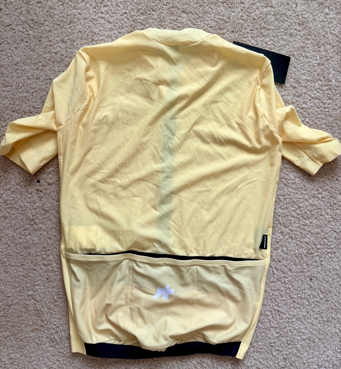Assos Men’s 2026 EQUIPE R JERSEY S11 Jersey Yellow Medium – NEW