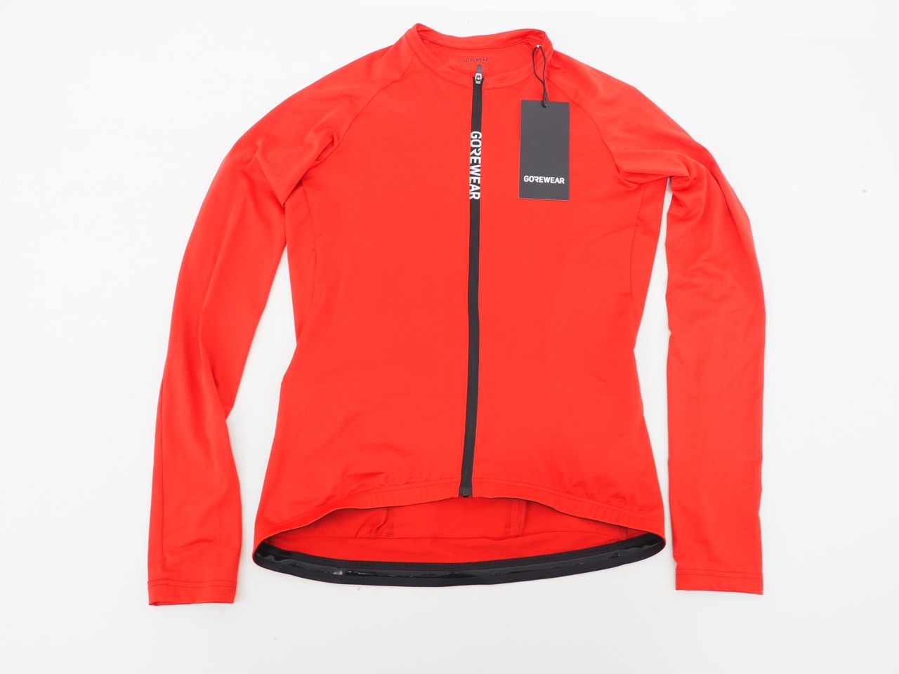 NEW! Gore Wear Spinshift Long Sleeve Cycling Jersey Women’s Small Lab Red