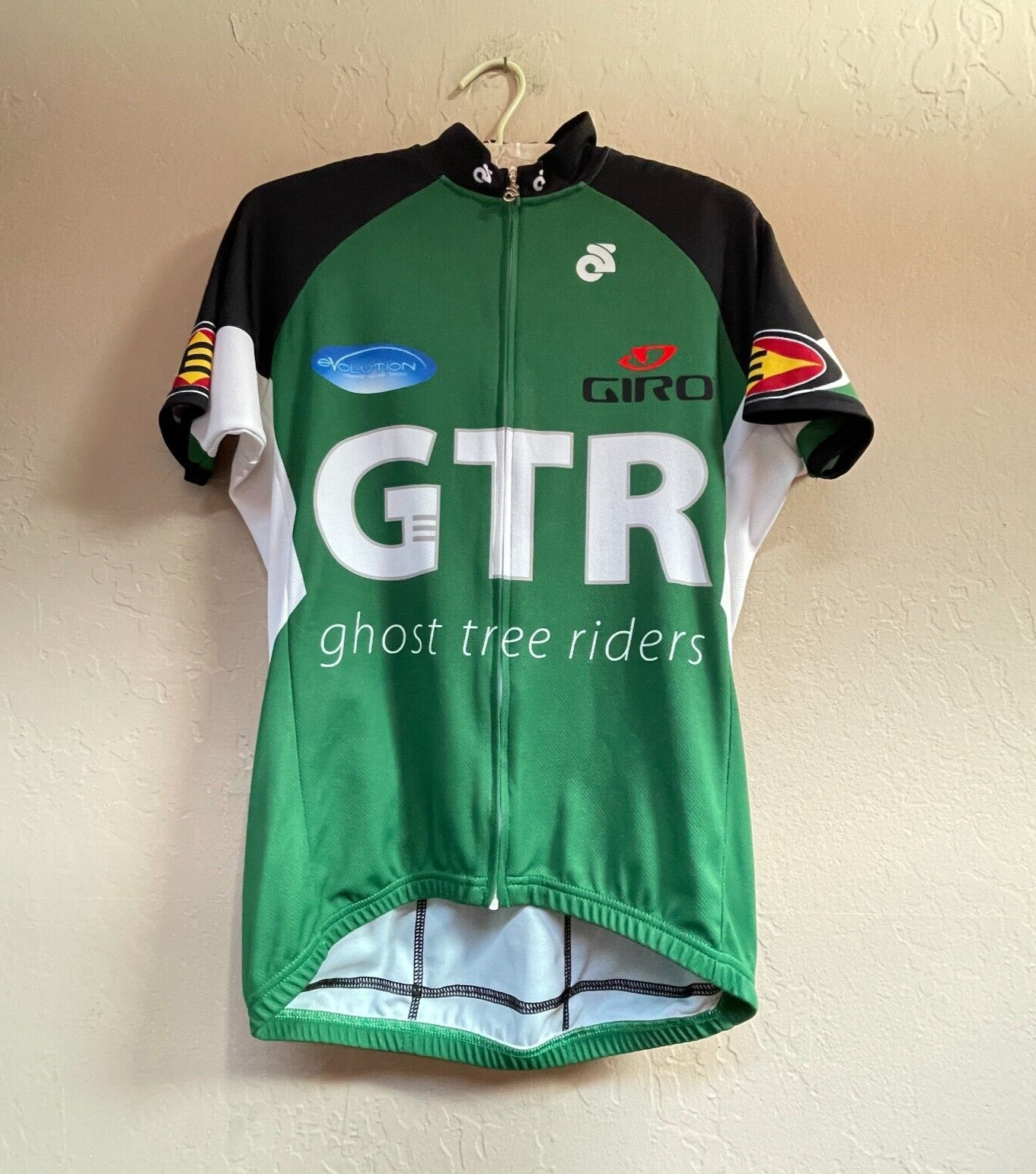 Champion Systems Race Cut GTR Giro Zip Up Short Sleeve Cycling Jersey Medium
