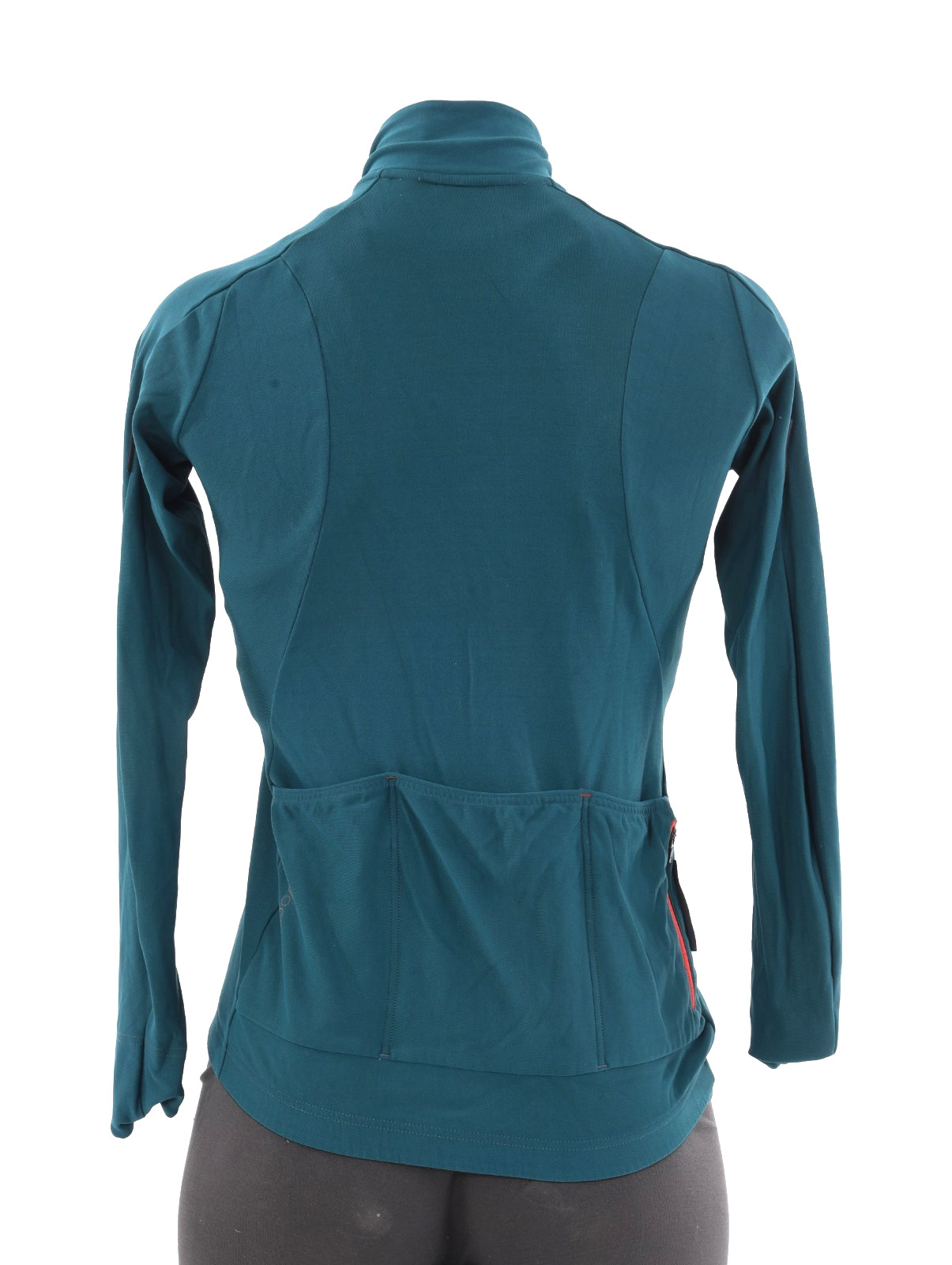 Velocio Signature Long Sleeve Cycling Jersey Women XS Turquoise Road Gravel MTB