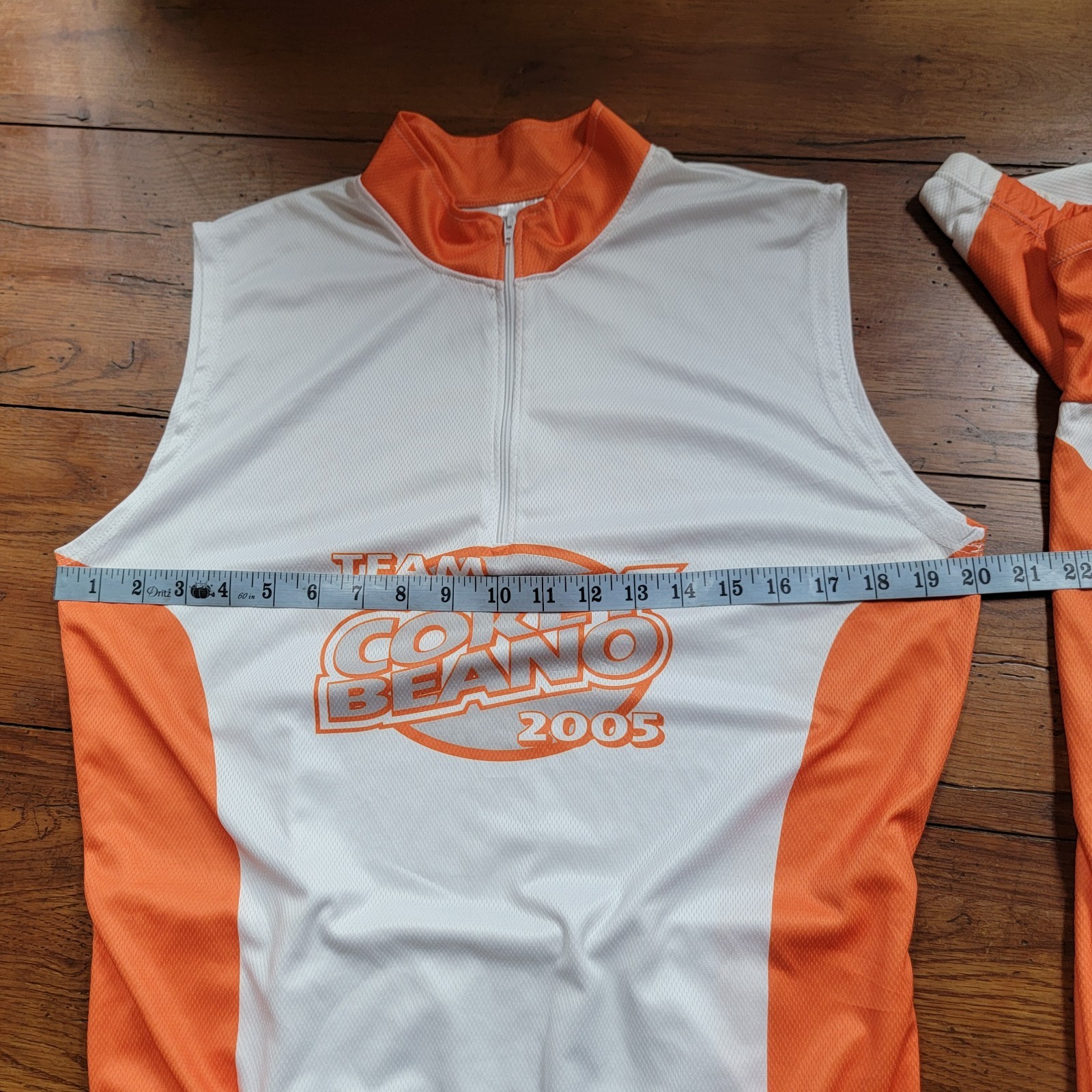 Lot of 2 Attack Cycling Jerseys Medium Large Tank SS Team Cokey Beano 2005 M/L