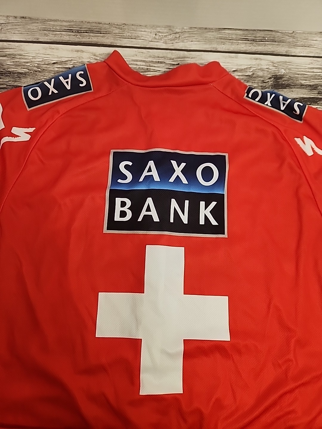 Cycling Jersey Classic SAXO LULULEMON Bike Shirt Team Clothes large