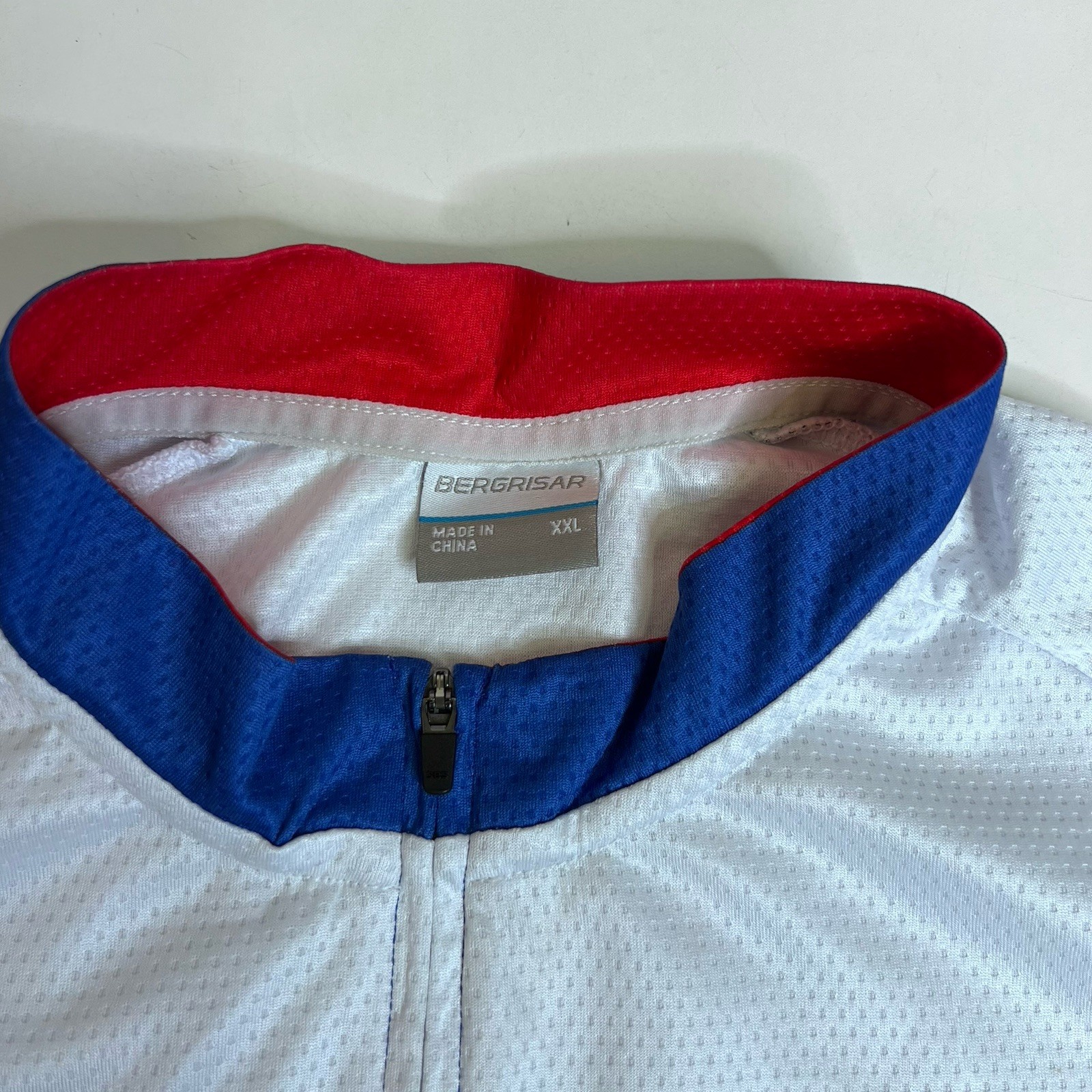 BERGRISAR Men’s Breathable Summer Cycling Jersey – Size XXL