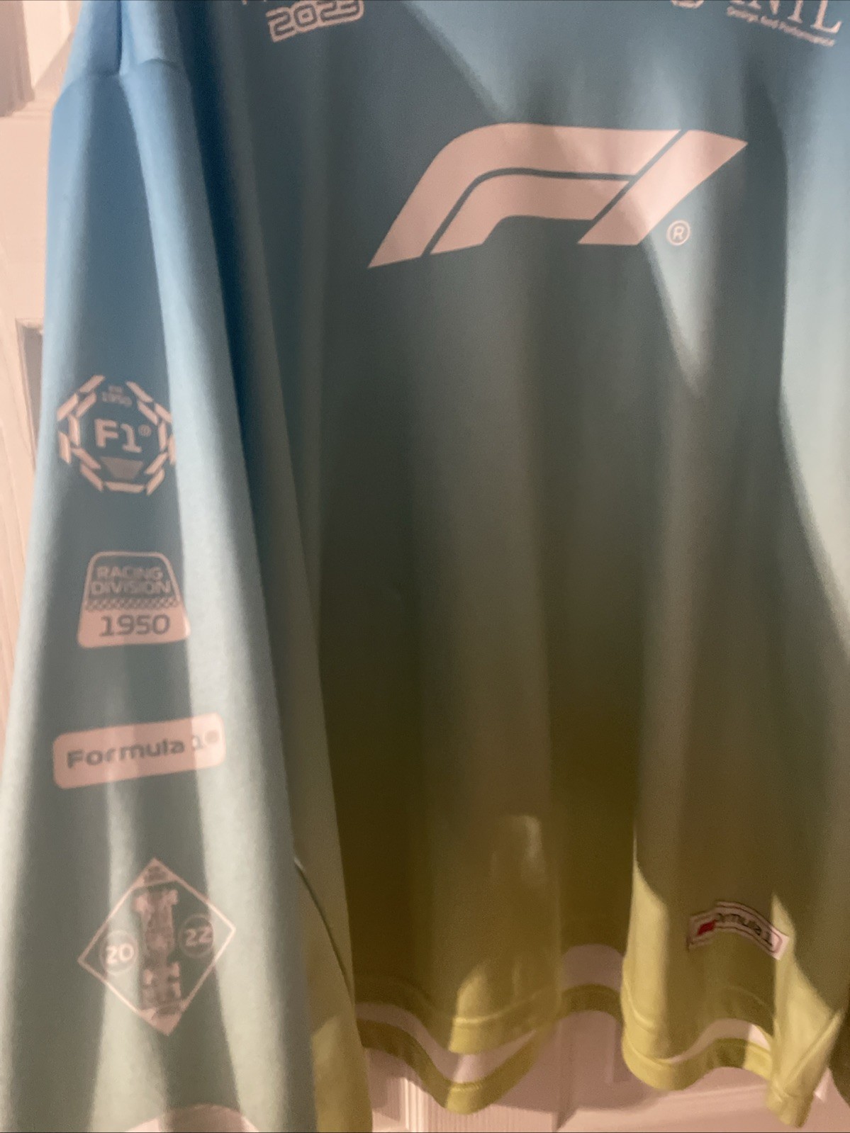 Formula 1 Pacsun Eco Apex 2023 Mens F1 Racing Long Sleeve Shirt Size xl big