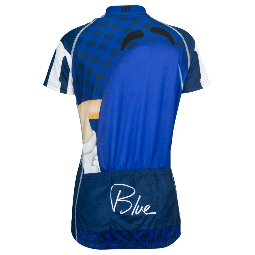 M&M’s Signature Women’s Cycling Jersey – Blue – Small – 50% OFF!