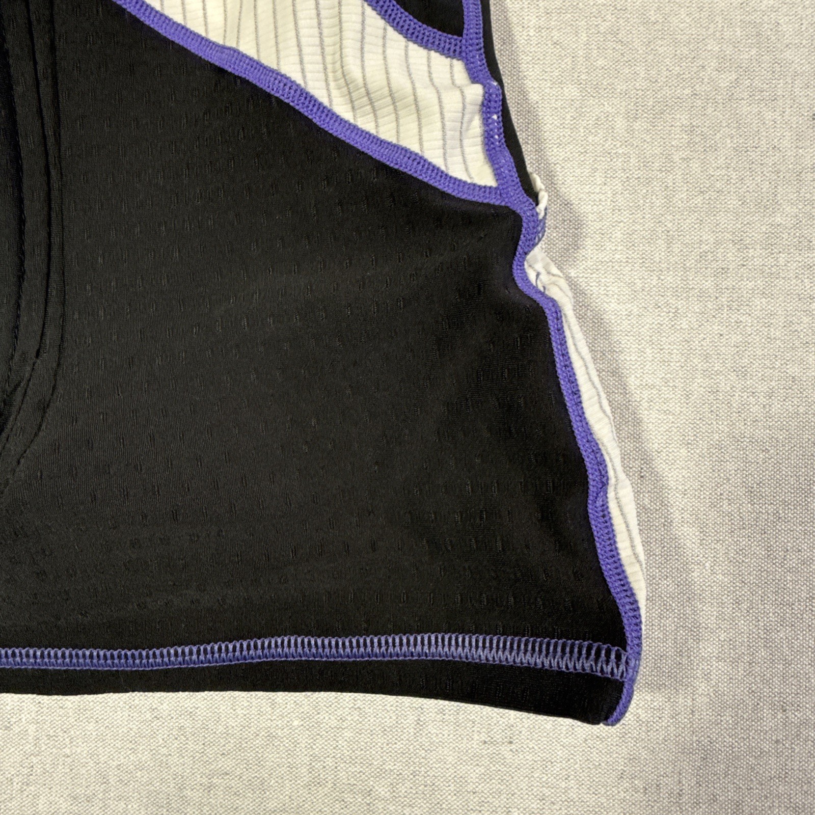 Louis Garneau Women’s Hersey Small Purple Racerback Pro Carbon-X Mesh Tri Top