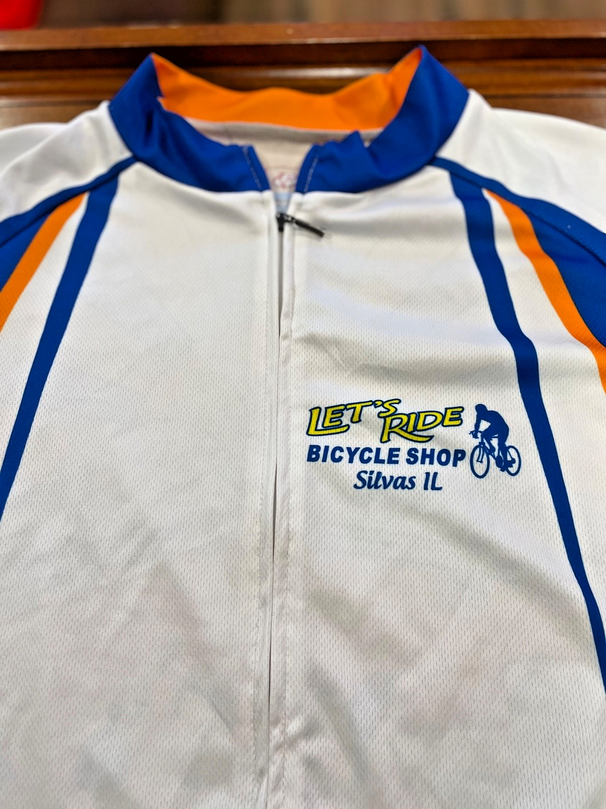 Let’s Ride Bicycle Shop Cycling Jersey Size XL – Colorful Primal 2015