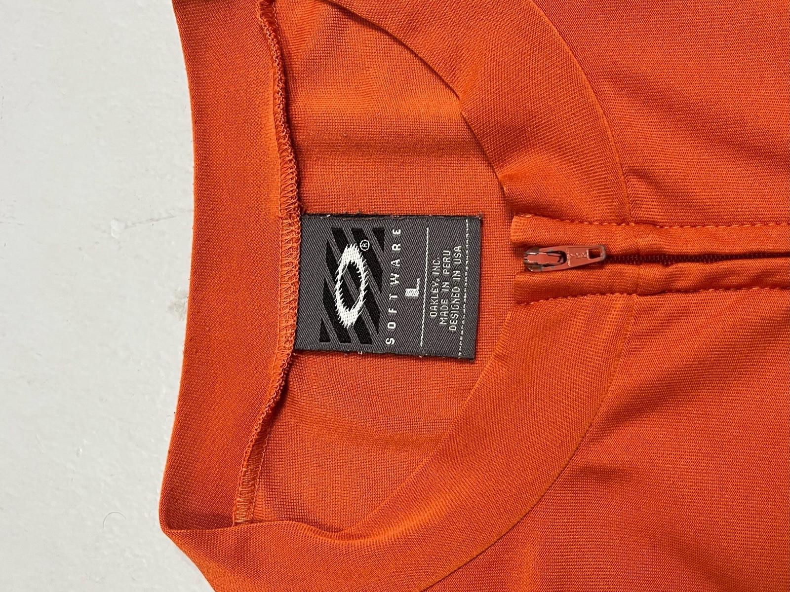Vintage 1990s Oakley Software Tactical Base Layer Cycling Jersey Training L