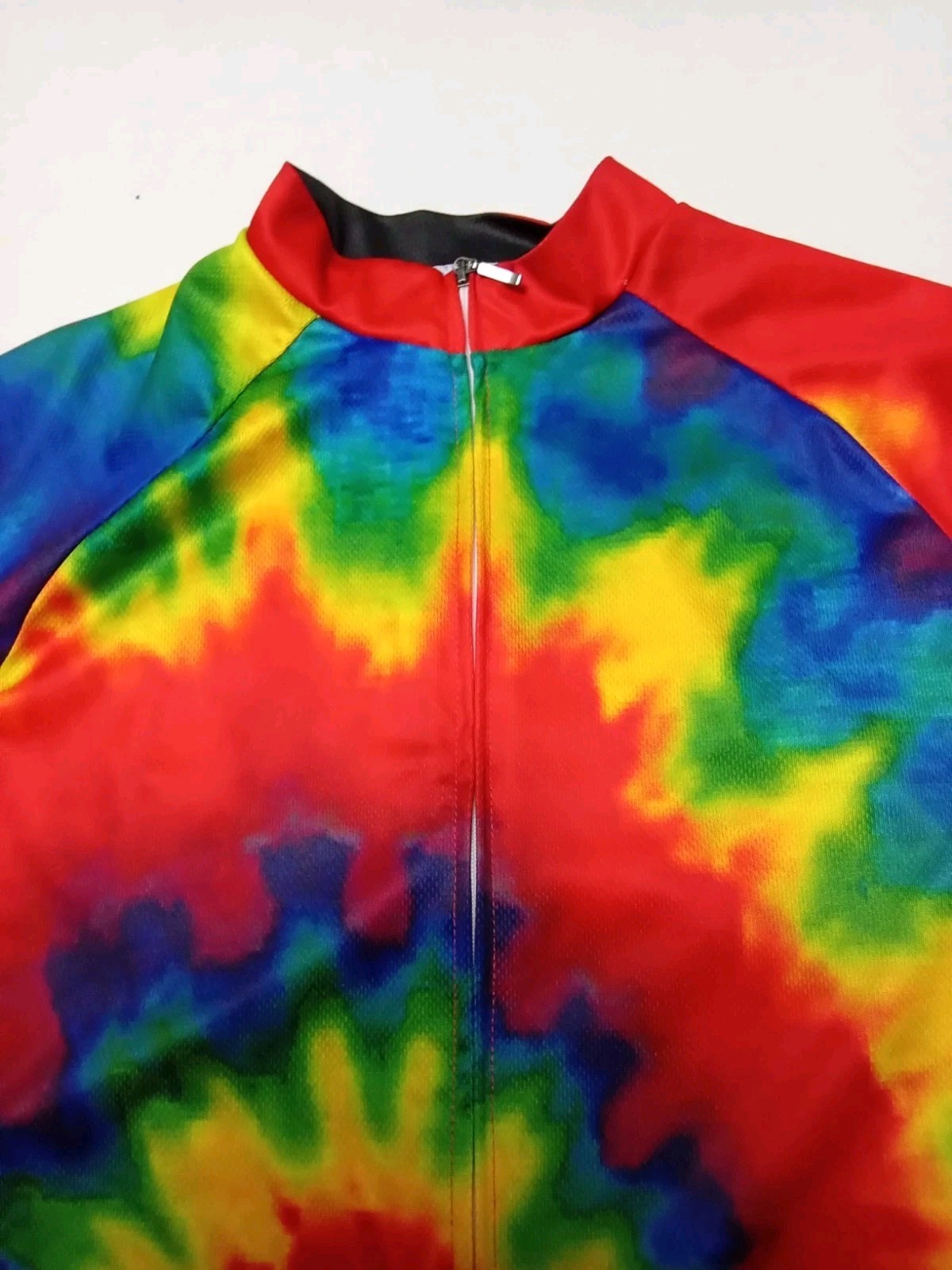 Set Of 2 Primal Cycling Jerseys Women’s Tie Dye Colorful Full Zip Cycling Jersey
