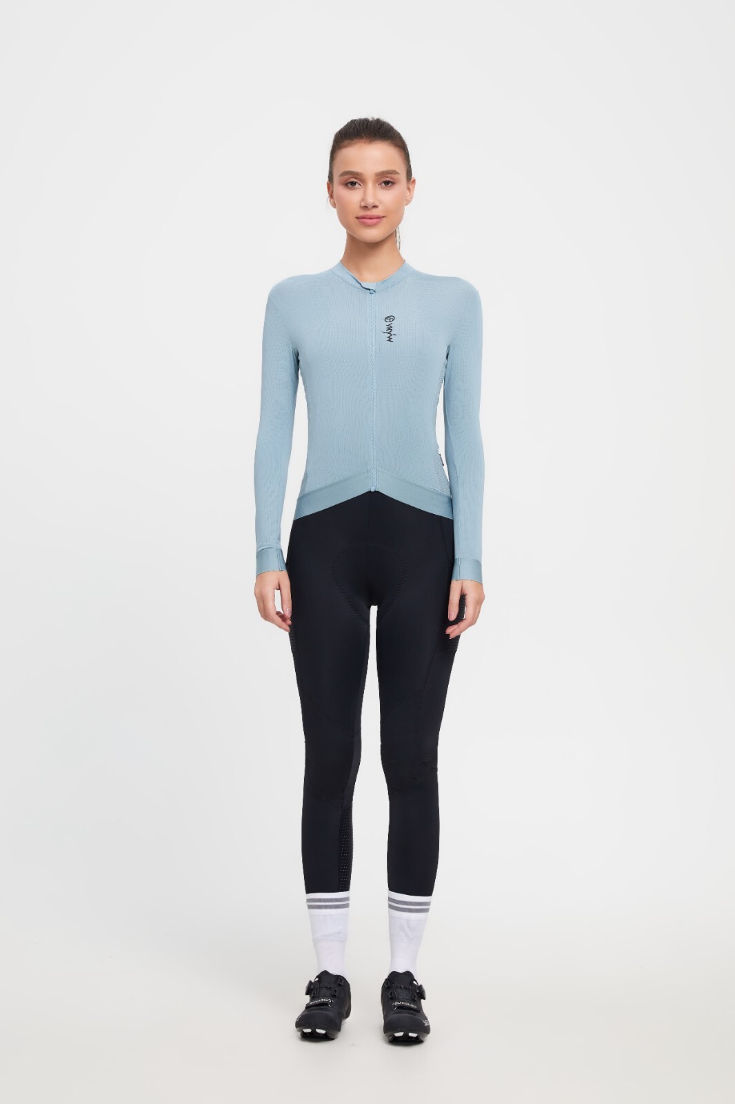 YKYWBIKE 2025 Women Cycling Jersey Tops Road Bike Long Sleeve Shirt Breathable