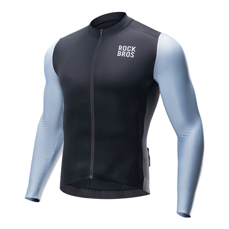 ROCKBROS Summer Mtb Road Bike Jersey Clothing Long Sleeves Breathable Jersey
