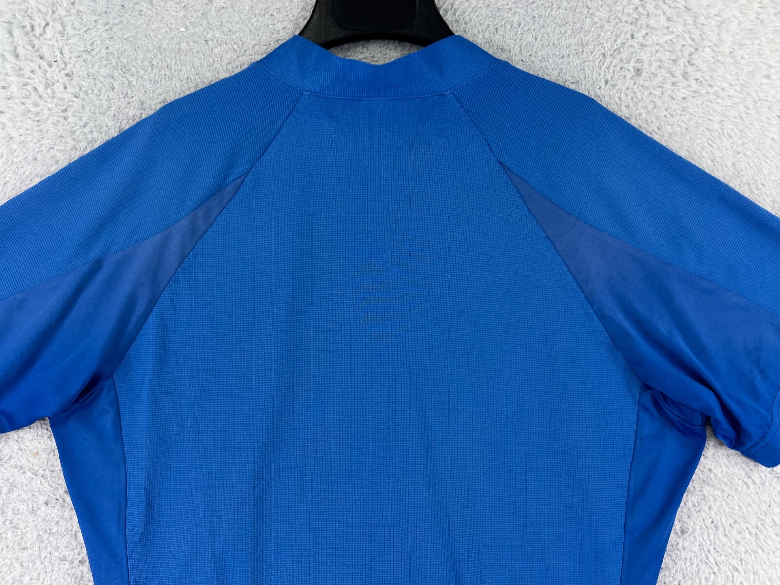 VINTAGE Patagonia Cycling Jersey Adult Extra Large Blue 1/2 Zip Polyester