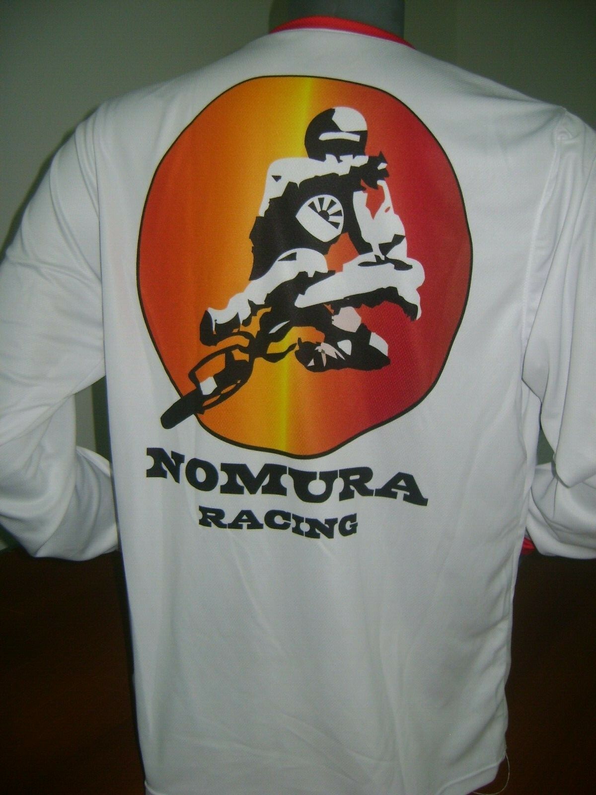 NOMURA BIKE JERSEY CLASSIC DESIGN BMX JERSEY RACE BIKE SHIRT 80’S DESIGN XL