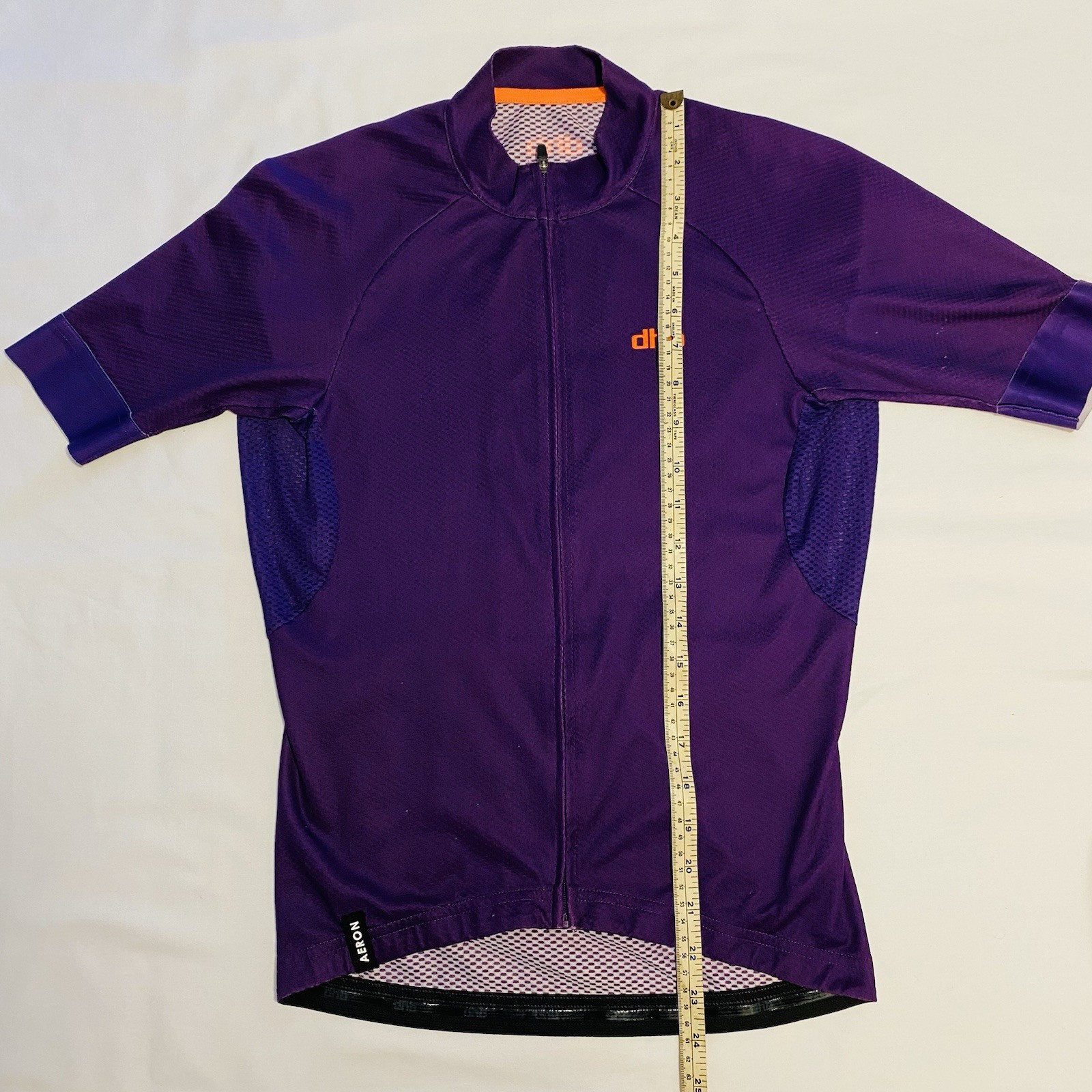 DHB Aeron Cycling Short Sleeve Summer Jersey X/Small Purple Full ZipFree Postage