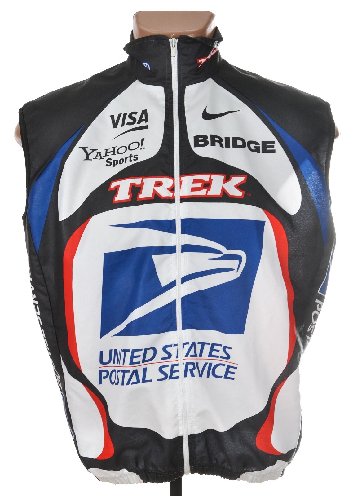 CYCLING VELO SHIRT JERSEY VEST USPS TEAM NIKE SIZE S ADULT