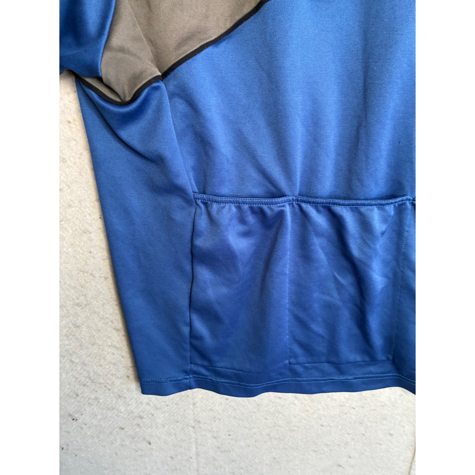 Nike ACG Mens Dri-FIT Cycling Jersey Blue Grey Base Layer Made in Italy Size M