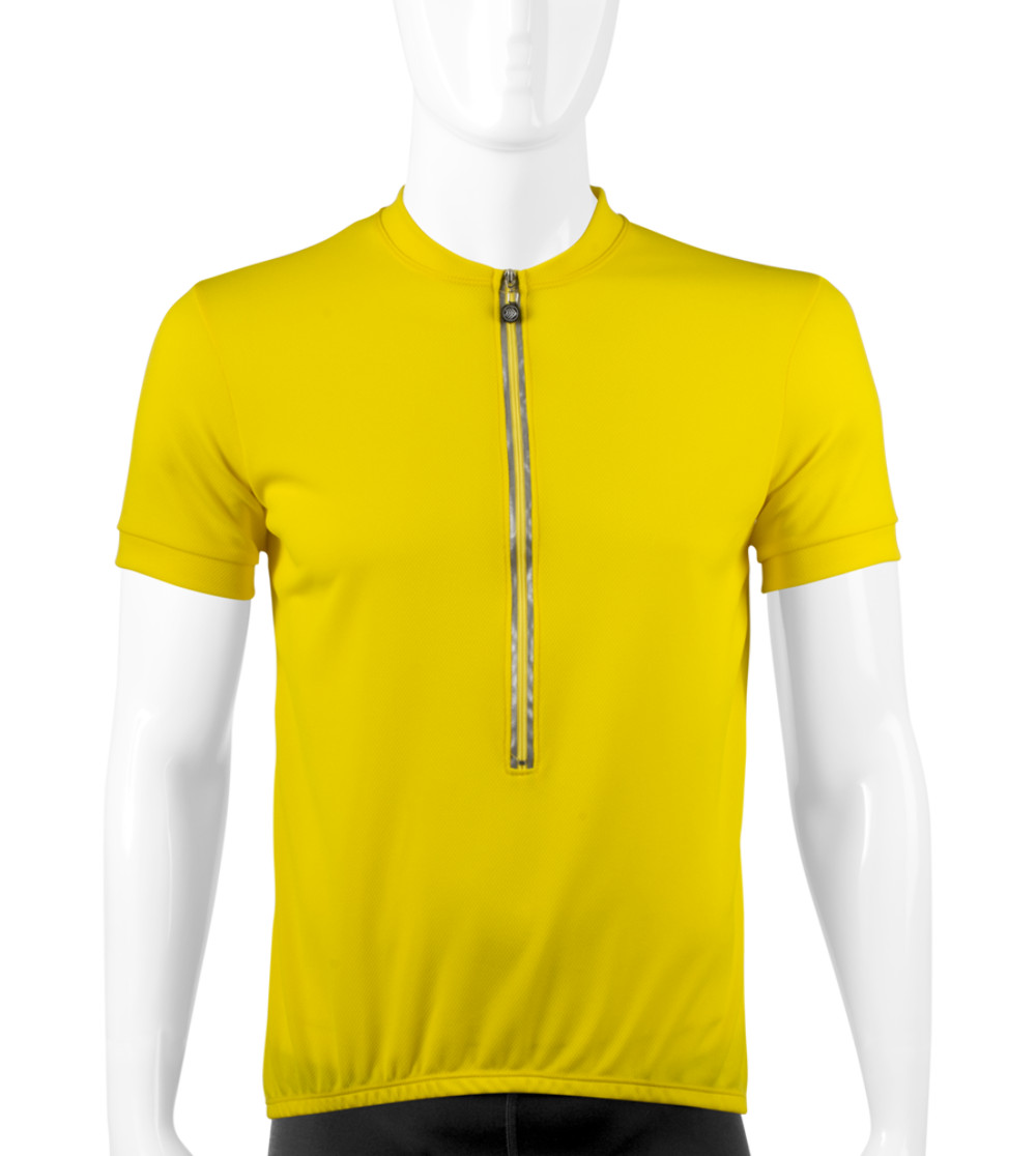 Solid Color Cycling Jersey | Short Sleeve | Full Size Range | Made in the USA