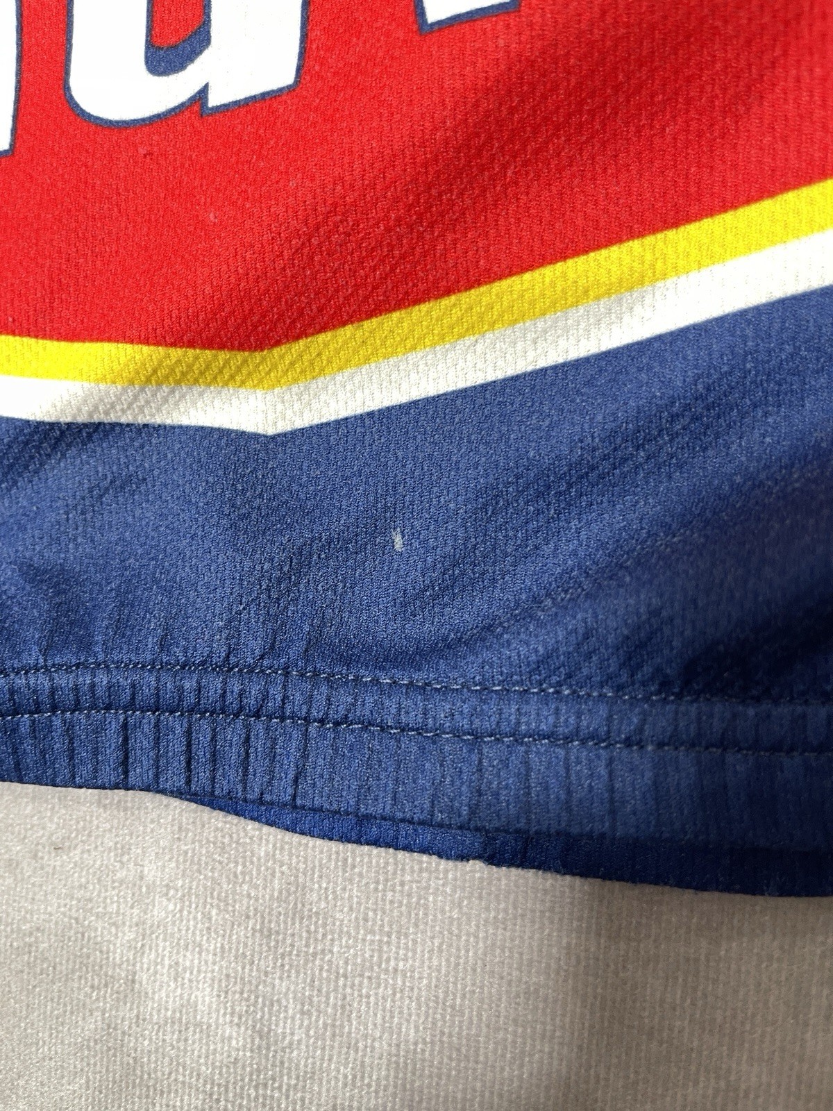VOmax Cycling Jersey Mens XL Red Bicycle Vintage Zip Activewear Made USA