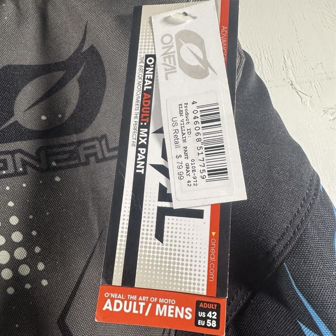 O’Neal Men’s Motocross Long-Sleeve MX Bike Riding Gear Jersey Set RARE NWT (XL)