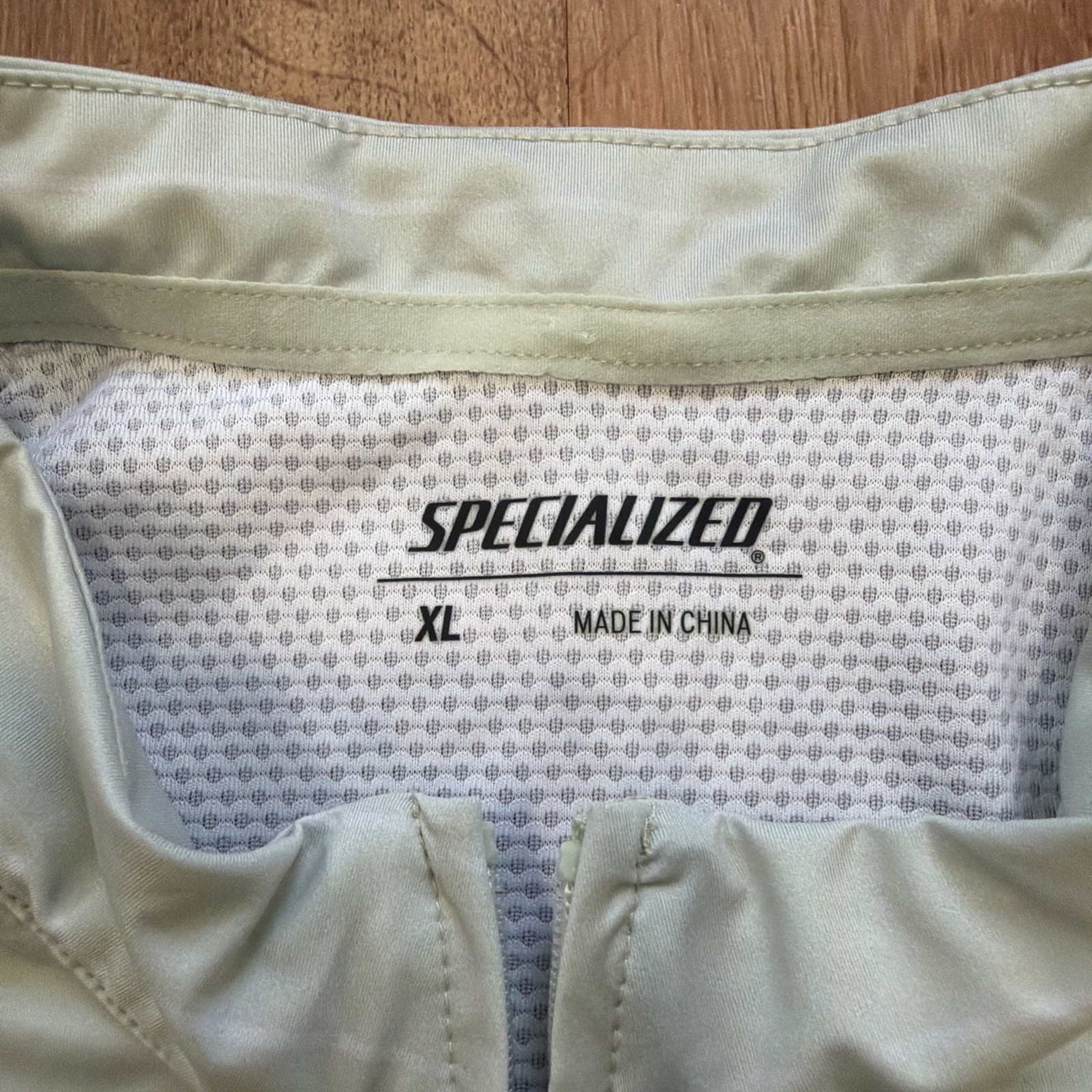 Specialized Cycling Jersey Mens XL Short Sleeve Zip Pocket Road Bike Green Shirt