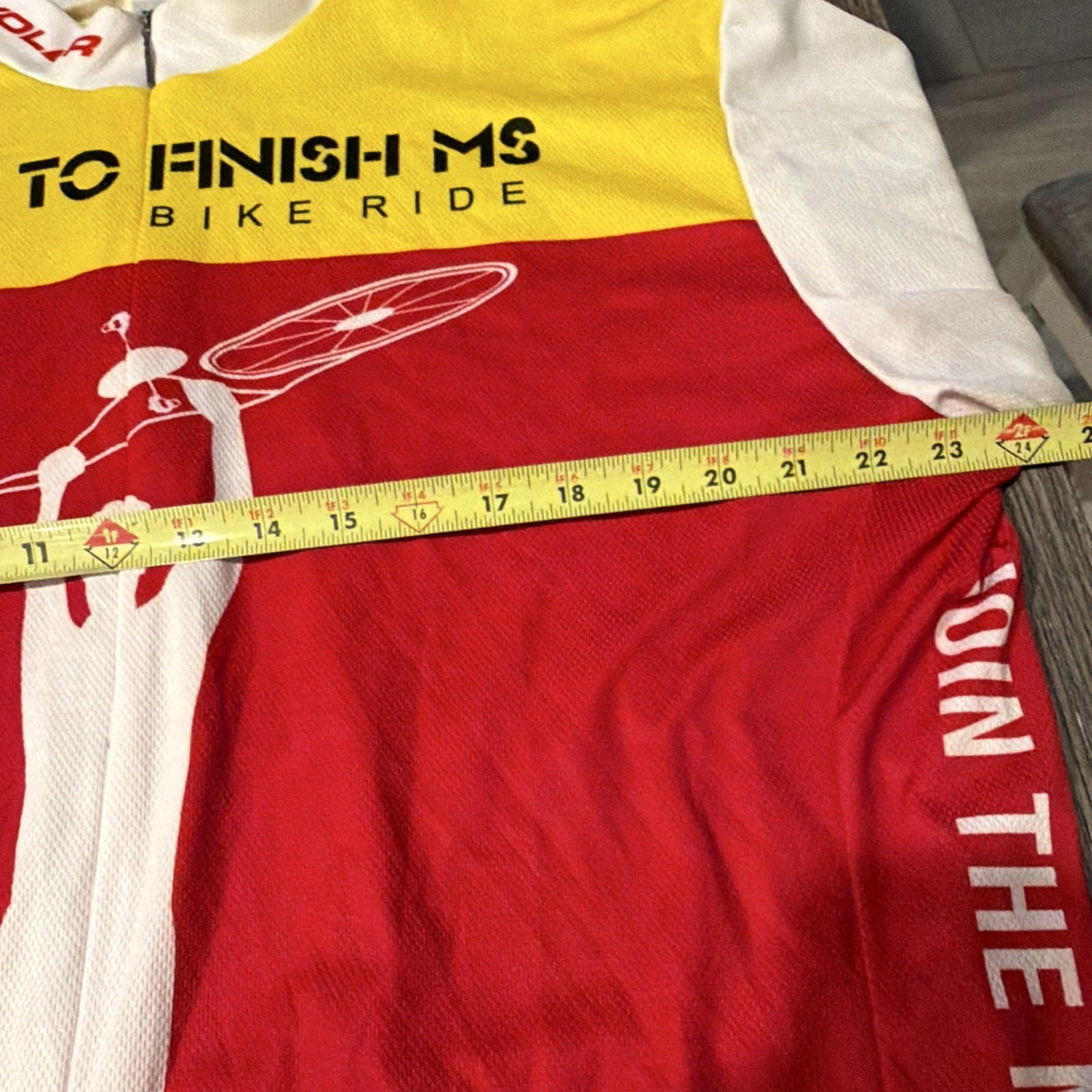 Voler Club Set-In Men’s 3XL Cycling Jersey Full Zip Pockets MS Bike Ride