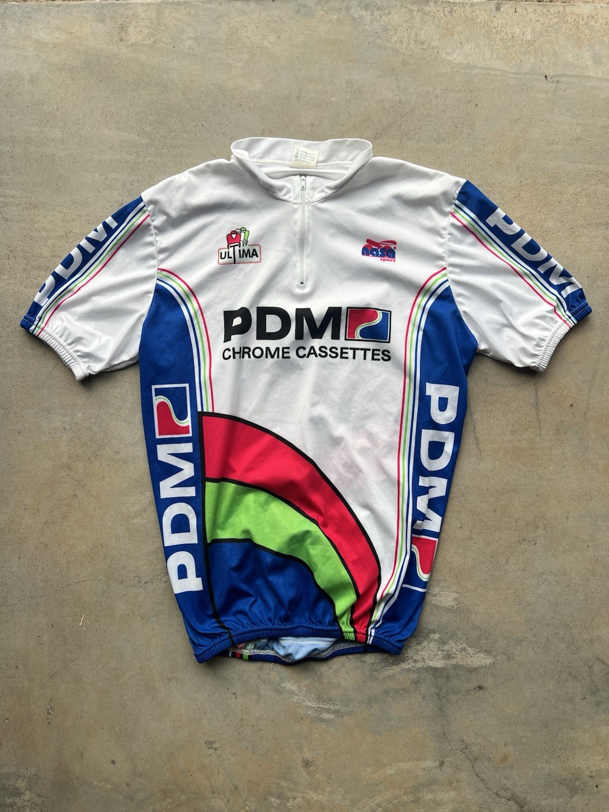 ULTIMA Cycle Bike Bicycle VINTAGE JERSEY Shirt Size XLARGE Poly RUDY PROJECT