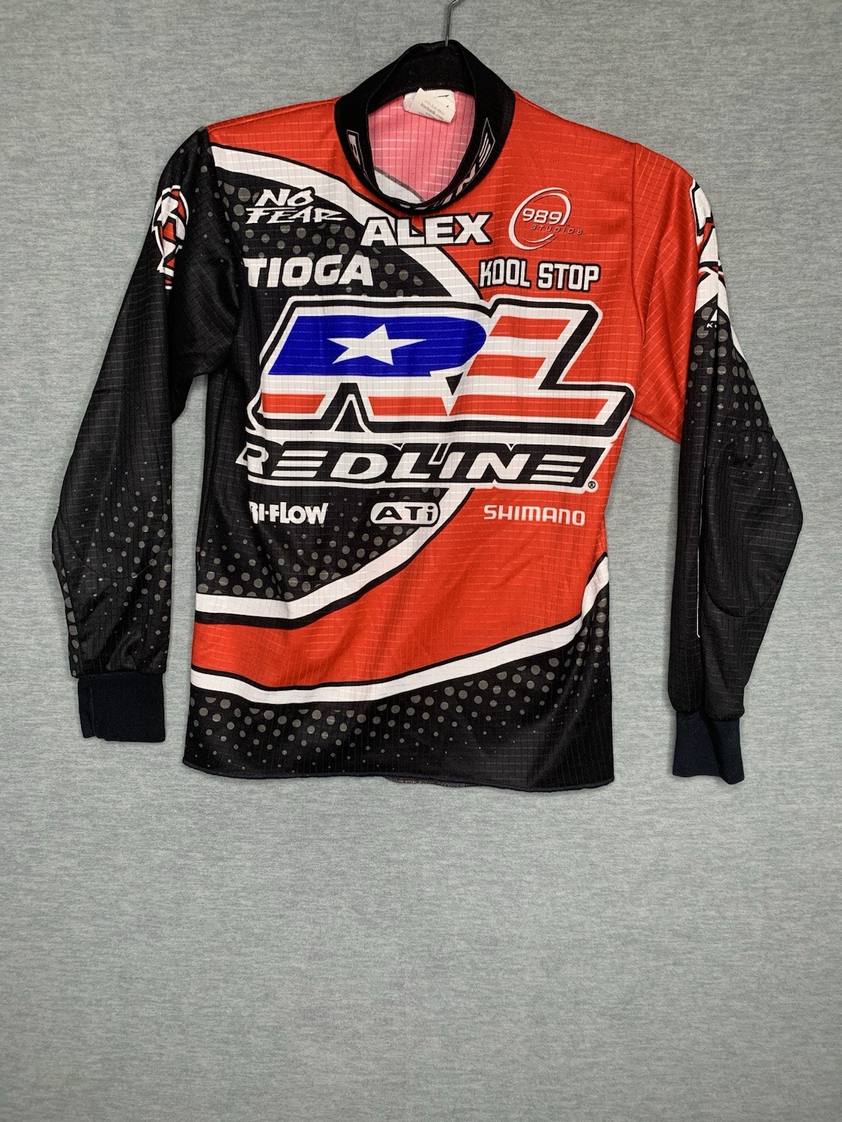 Redline Vintage Bicycle Jersey USA Size Medium Kucharik Clothing Made In USA