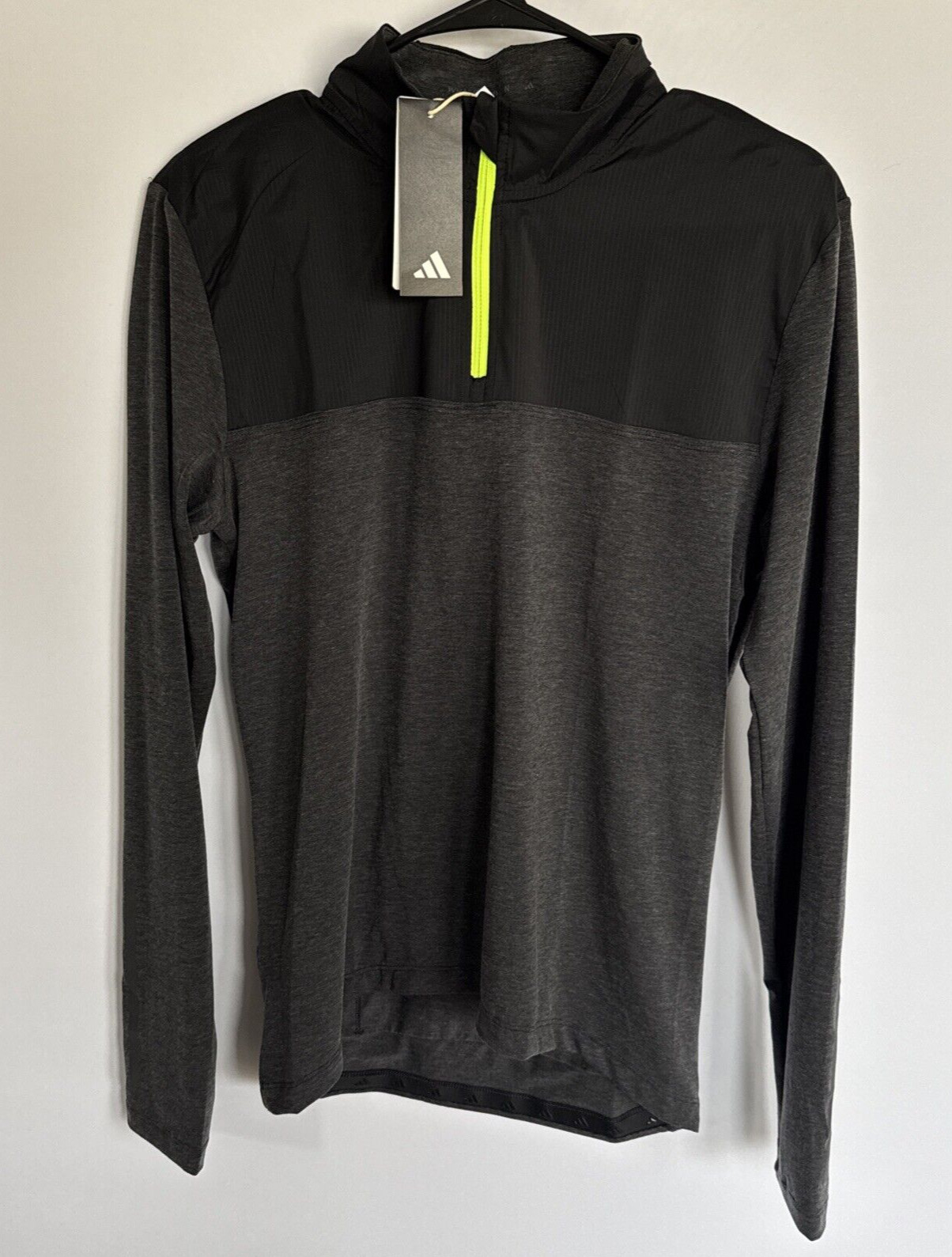 Adidas Men’s The Gravel Cycling Long Sleeve Jersey Black Size Medium M NEW $150