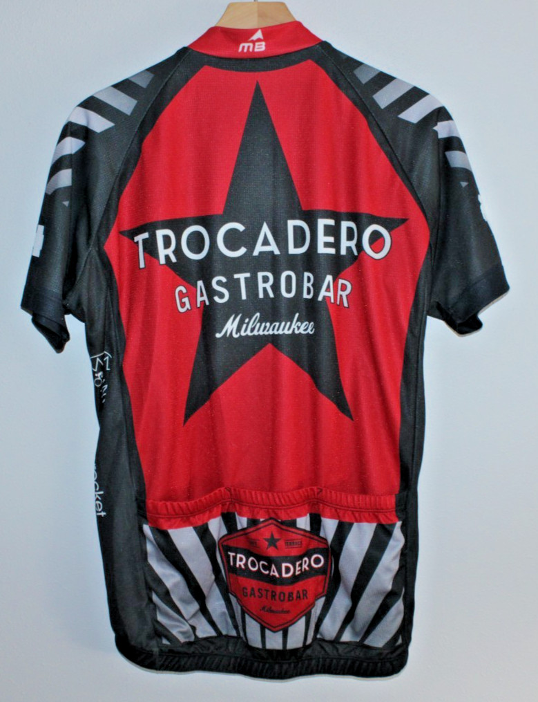 Mt Borah Pro Men’s Cycling Jersey X-Large Rear Pockets 44″ Chest 24/28″ T2B Race