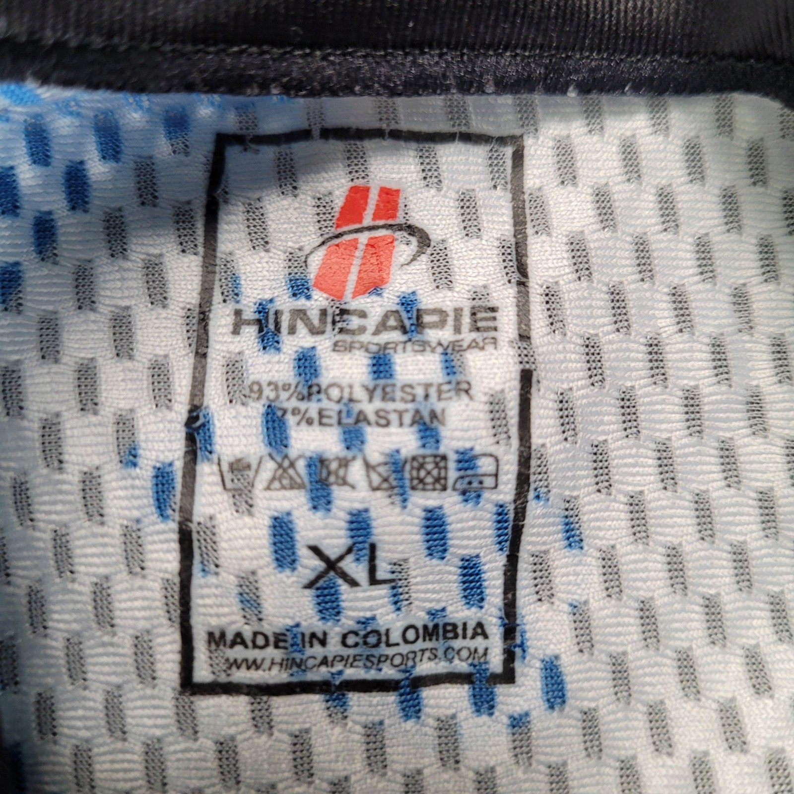 Hincapie JDRF Ride 2014 Cycling Jersey Mens XL Blue Green Novo Nordisk Full Zip