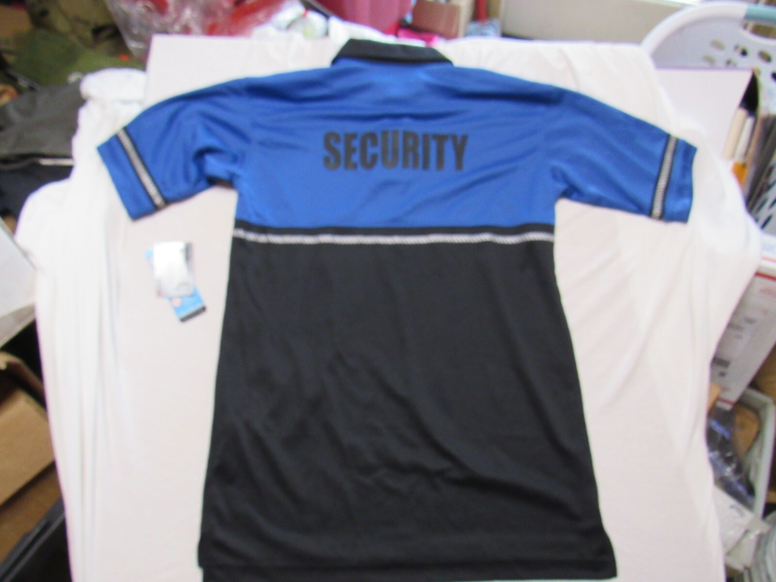 Mocean Tech Two Tone Reflective Bike Short Sleeve Polo 0402 Security X81JK