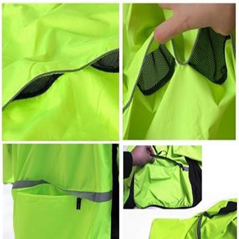 Mens Women Windproof Long Sleeve Cycling Jacket Jersey Bike Wind Rain Coat US