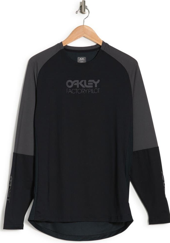 ~New~ Oakley Factory Pilot MTB Jersey Long Sleeve Jersey T- Shirt Technical