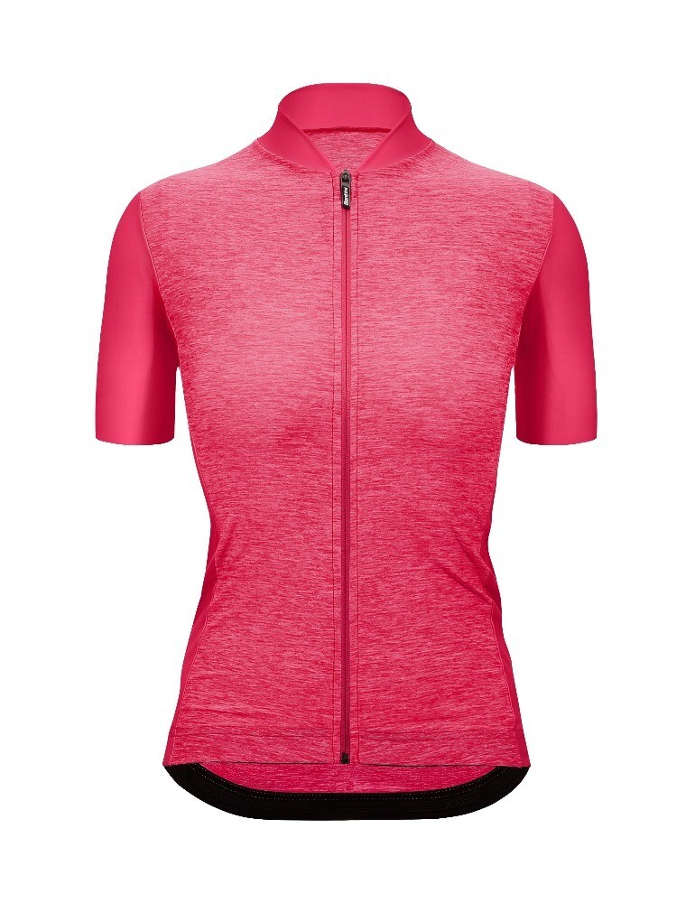 2024 Colore Puro Womens Short Sleeve Cycling Jersey Pink by Santini
