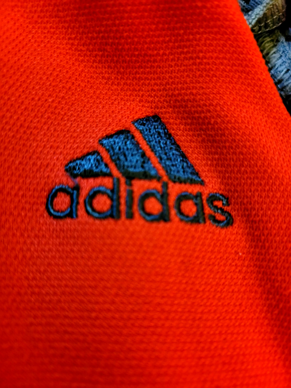 Adidas w/ Inner Mesh T Top Cycling Jersey 3/4 Zip Vented XL Red Free Shipping