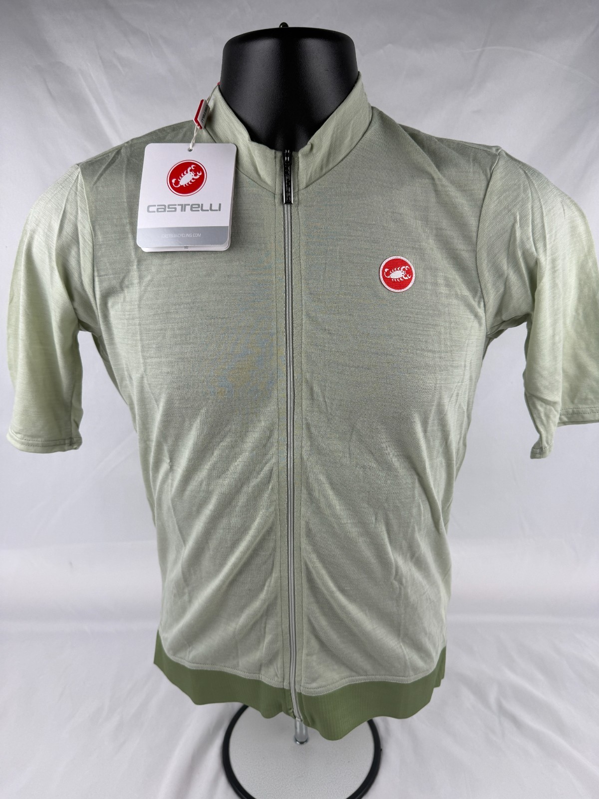 Castelli Finisseur Jersey SIZE Medium Desert Green