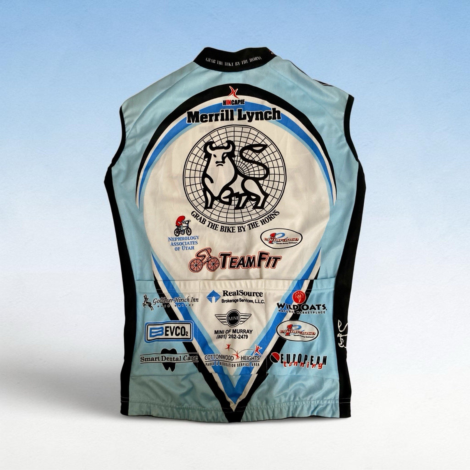 Men’s Hincapie Professional Cycling Jersey Sleeveless Sz. M